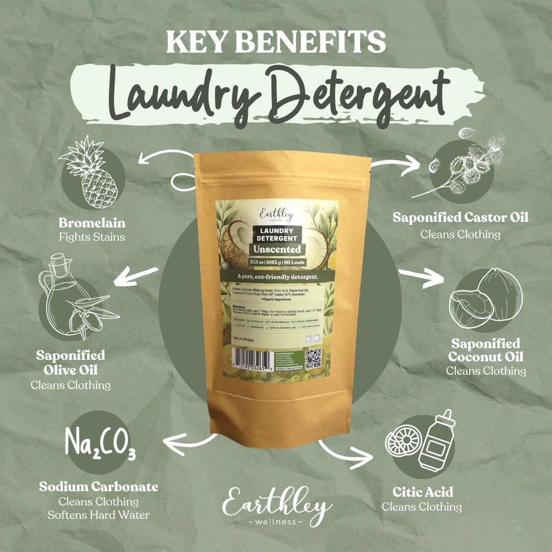 Buy Natural Laundry Detergent - Eco-Friendly Family Safe | Natural