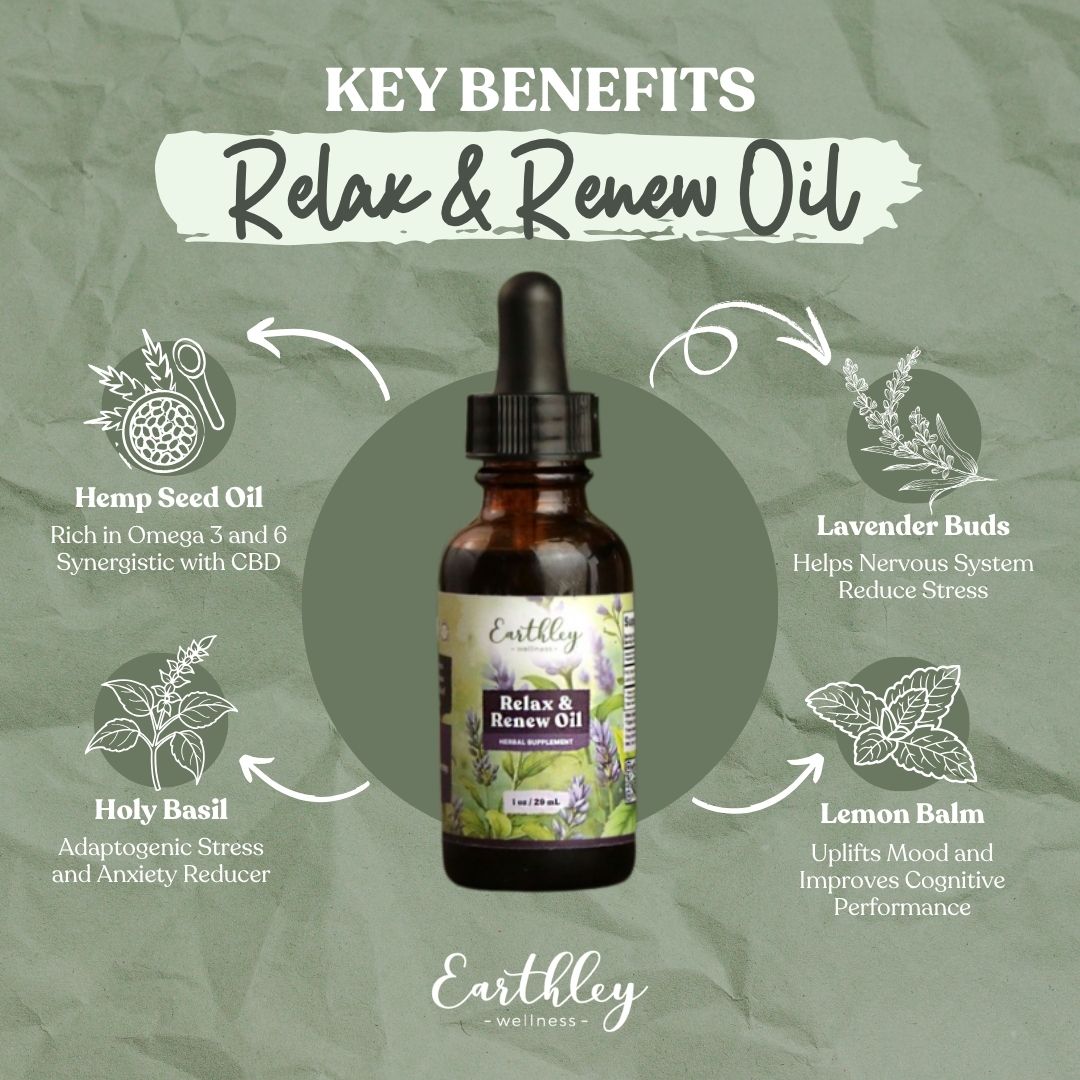 Relax & Renew | Herbal Support for Stress & Tension | Natural