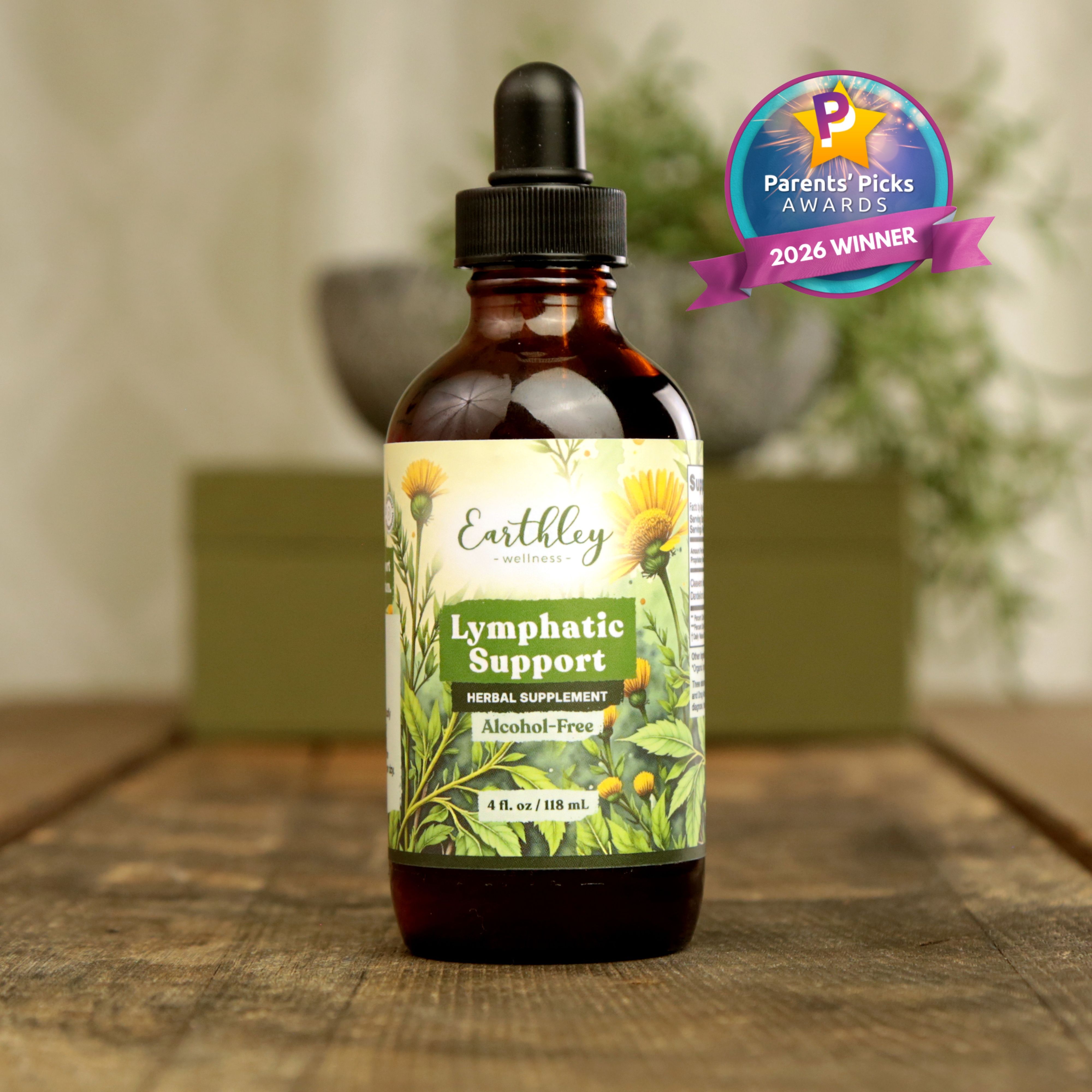 Lymphatic Support Herbal Tincture | Natural Detox & Immune Support