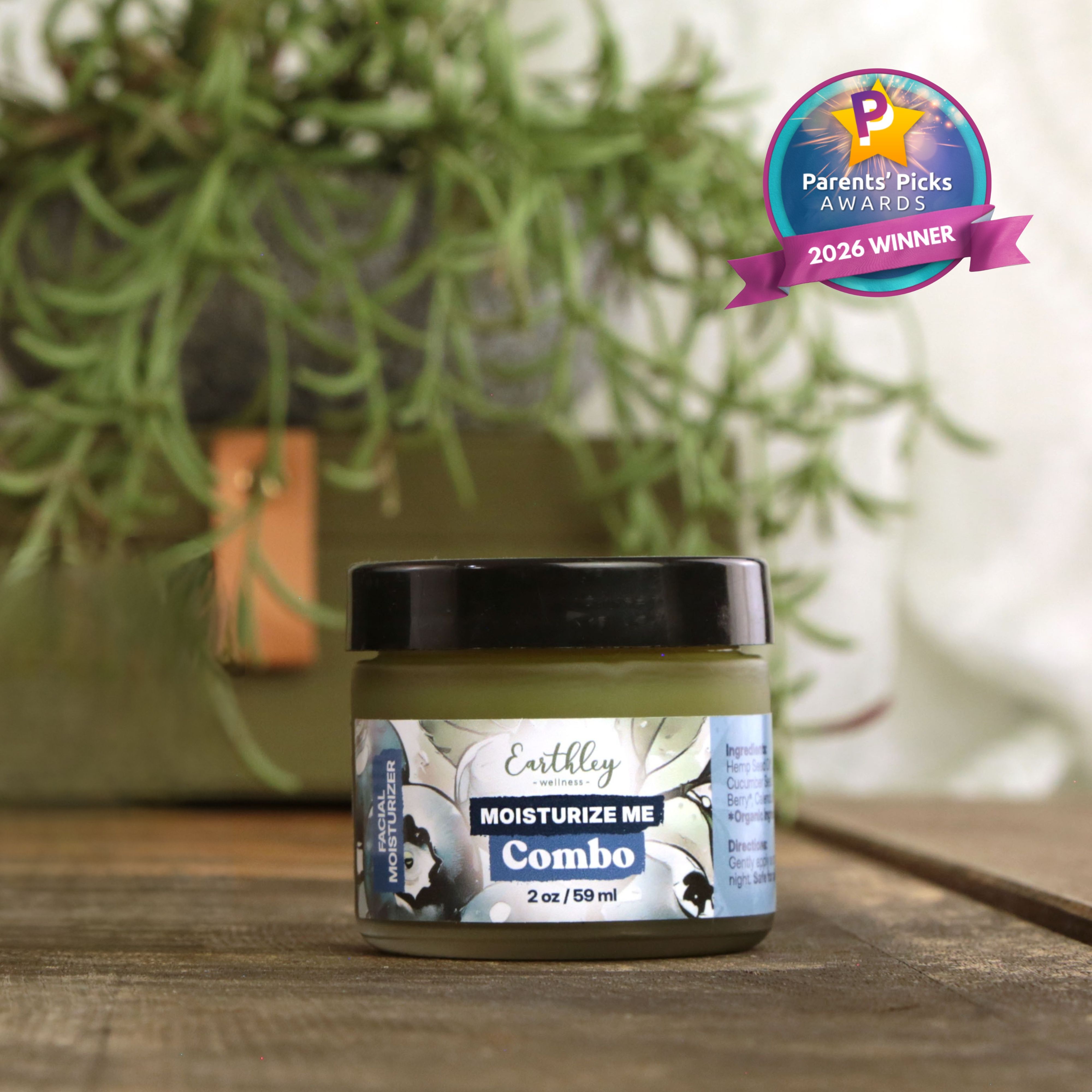 Moisturize Me | Clean Herbal Facial Moisturizer for Healthy Skin