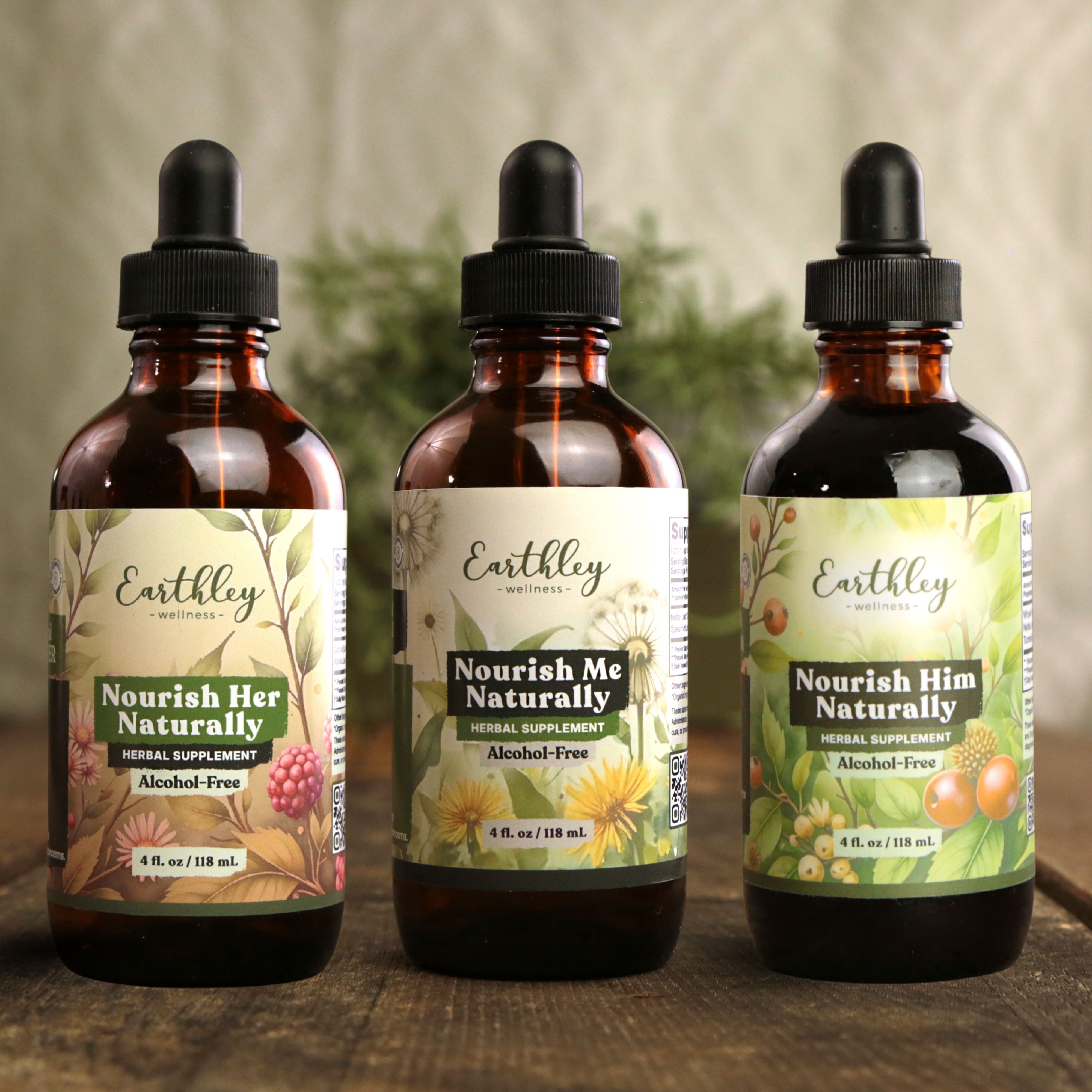 Nourish Naturally Herbal Multivitamins | Earthley Wellness