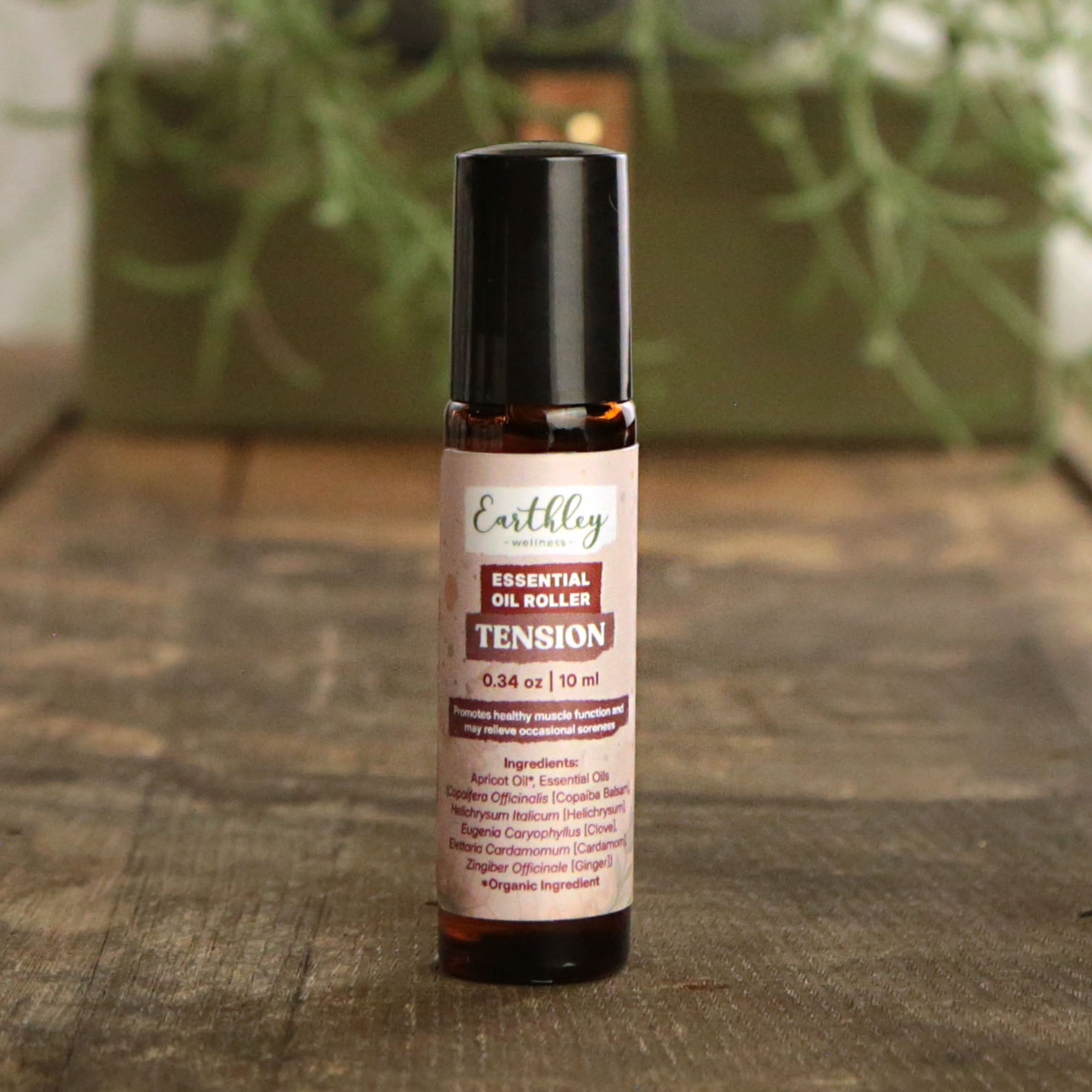 Tension Relief Essential Oil Roller - For sore muscles and