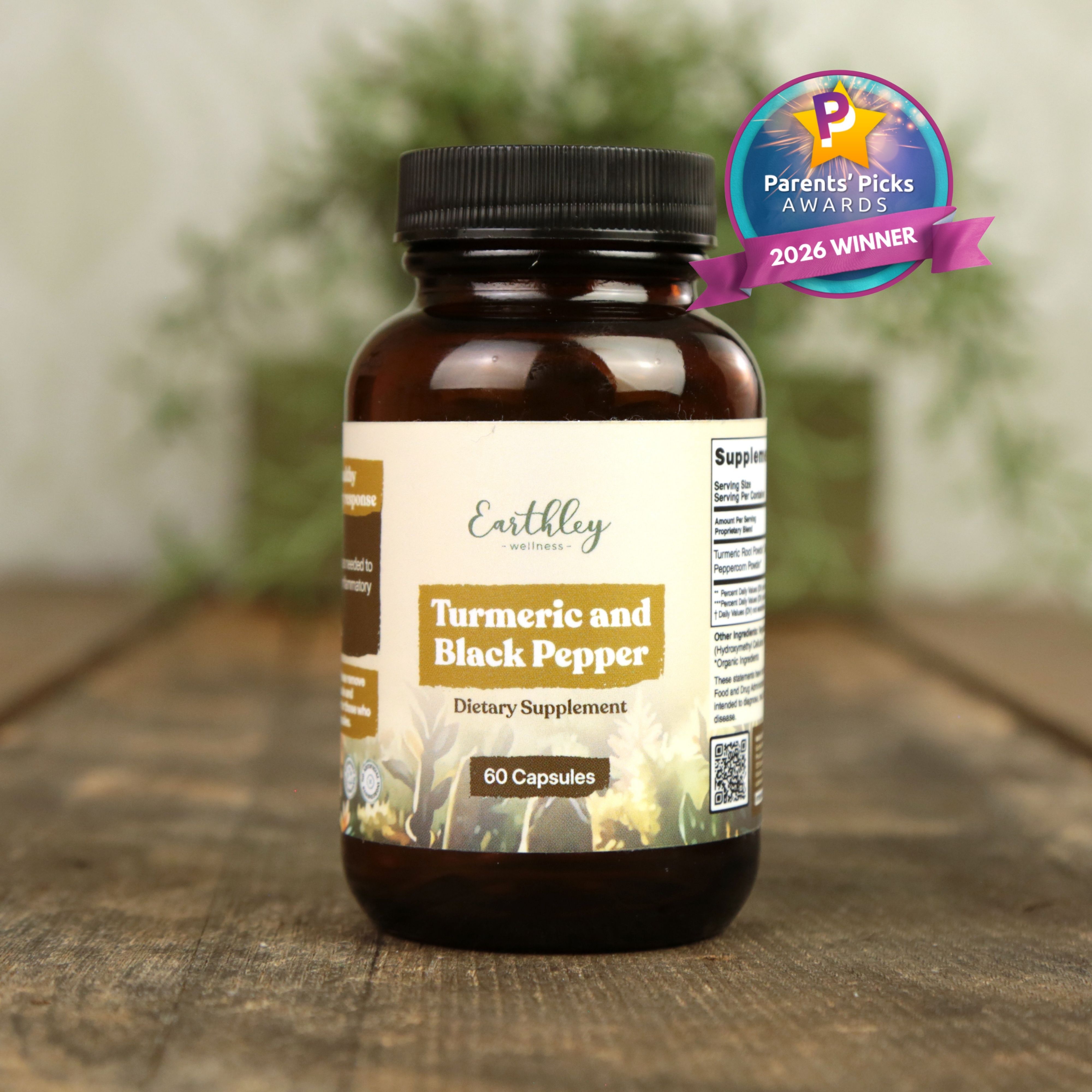 Advanced Turmeric Capsules High Strength 3000mg, Ginger & Black Pepper | ONE Per Day | 4 Month - View #5