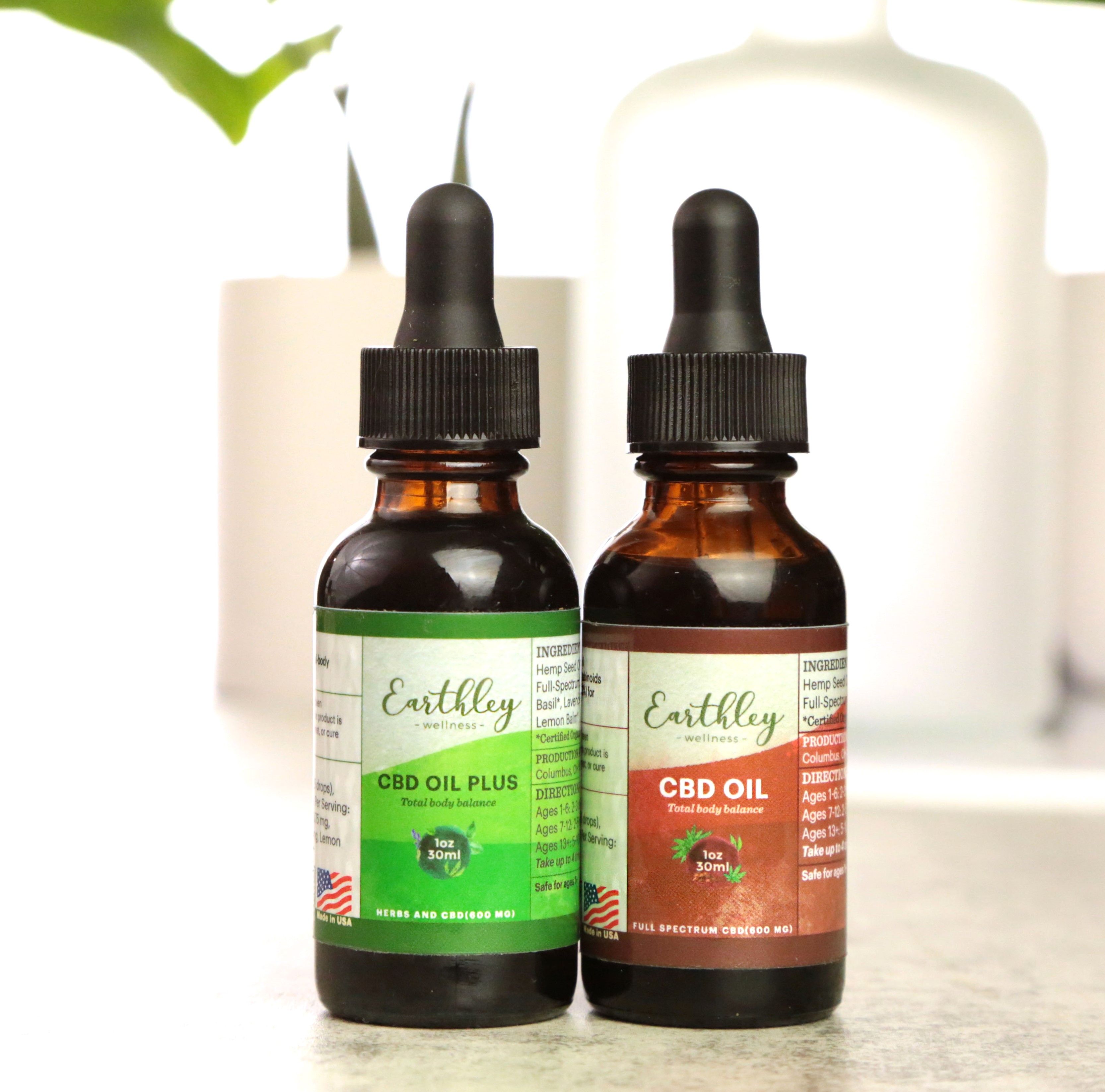 CBD Oil Plus - Full-spectrum CBD with synergistic herbs for total