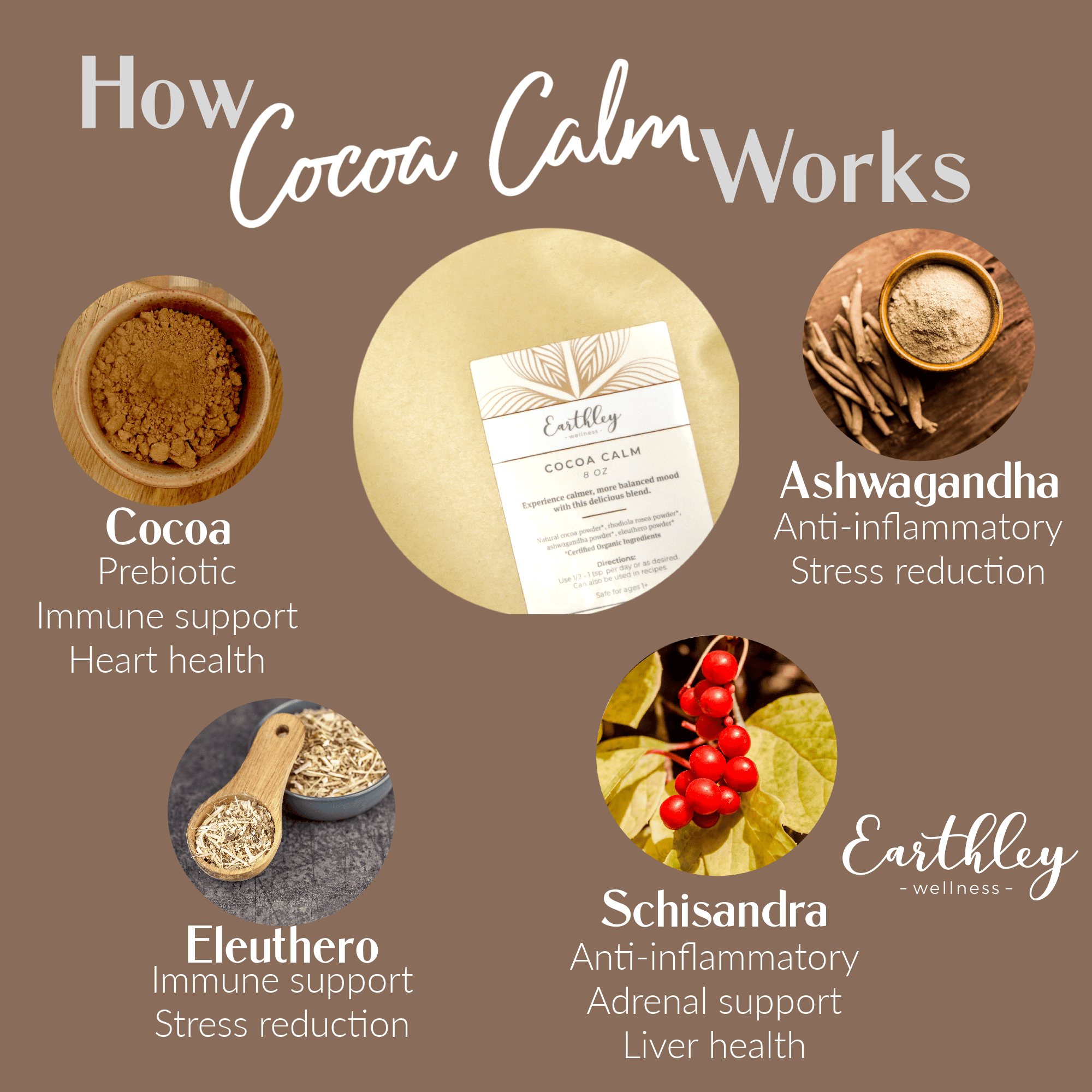 Cocoa Calm - Experience calmer, more balanced mood with this